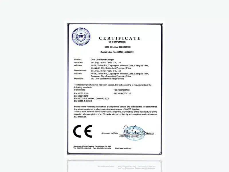 CE Certifications