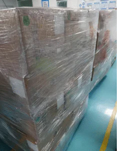 Goods awaiting shipment