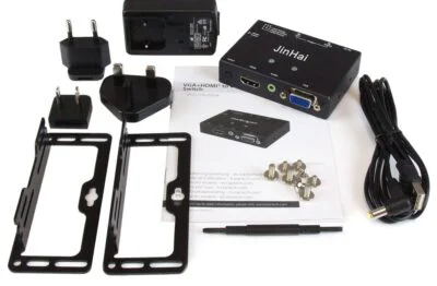 مجموعة منتجات محولات WIRES من VGA إلى HDMI الكاملة