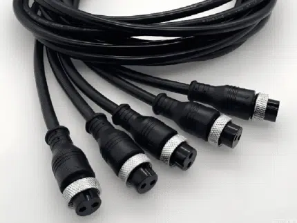 Waterproof D-Sub Rectangular Male Cable Assembly