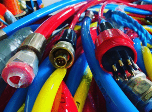 Power and data transmission cables