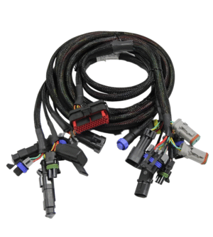 Agricultural Harvester PVC Insulation Copper Wire Cable Tiller Baler Thresher Connector Harness