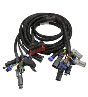 Agricultural Harvester PVC Insulation Copper Wire Cable Tiller Baler Thresher Connector Harness