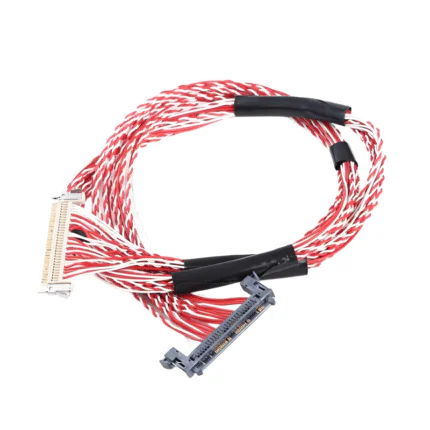 TUV Approved Custom Lvds RCA Cable Wire Harness for Automobile 1