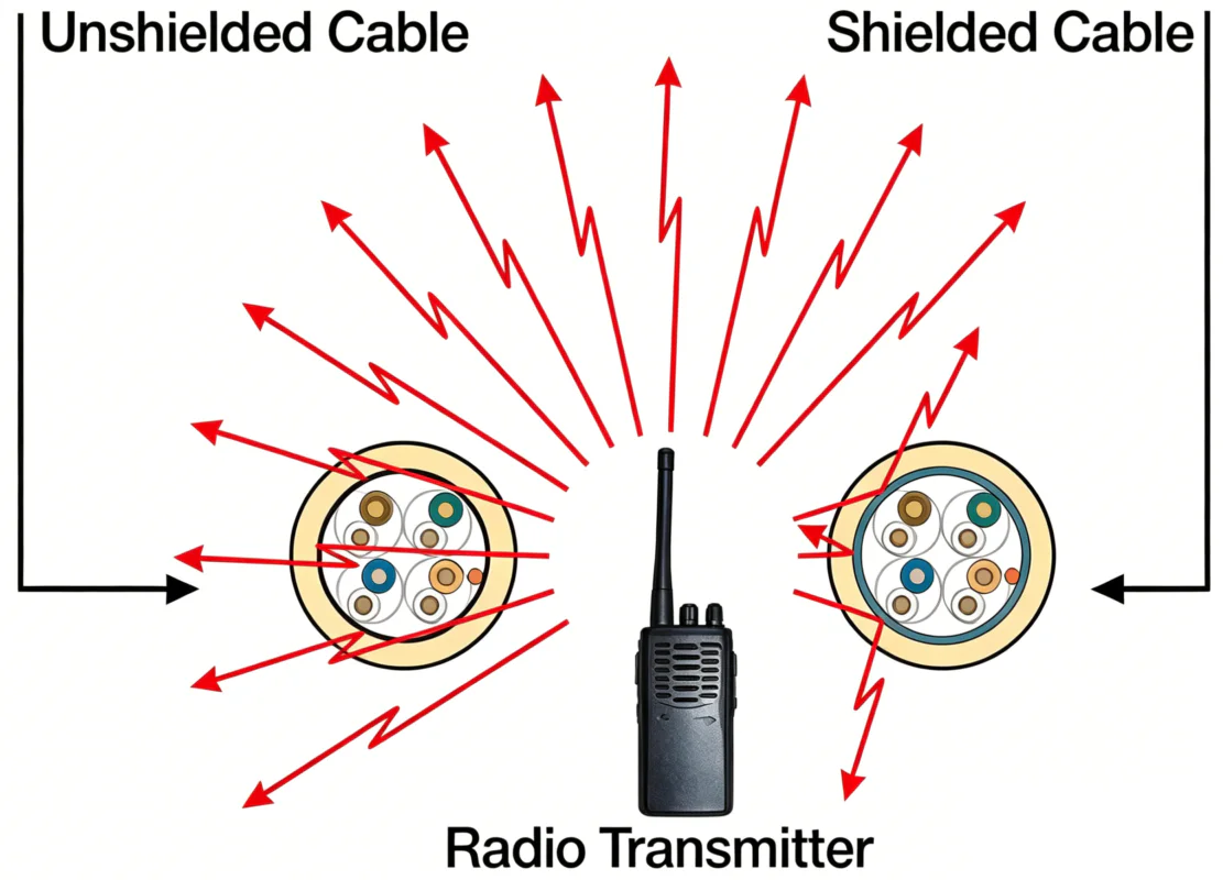 DVI TMDS differential pair transmission