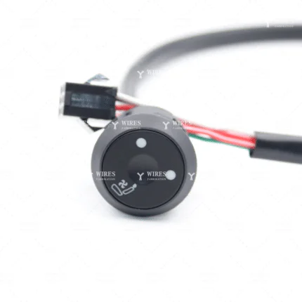 Round 2-speed seat heating switch 4