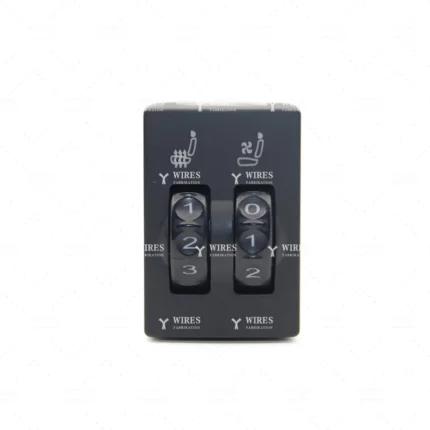 Toyota dual-wheel ventilation and heating switch 6
