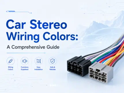 Car Stereo Wiring Colors: A Comprehensive Guide。Are you installing a new car stereo? Do you know what accessories you need? First, you need to understand the car stereo wiring colors and codes. Second, ensure the wiring harness adapter matches your vehicle specifications. The good news is that the CEA (Consumer Electronics Association) has listed all color coding standards. You just need to connect the correct harness to the correct terminals. This article will further introduce the colors in the audio wiring harness. Please read on!