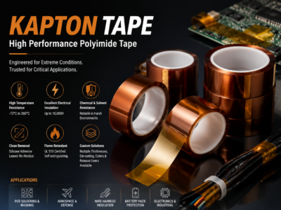 Kapton tape properties, uses, and selection guide
