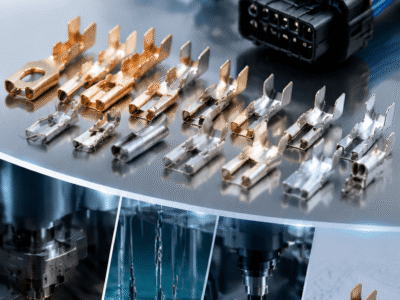 Wire harness terminal materials and crimping guide