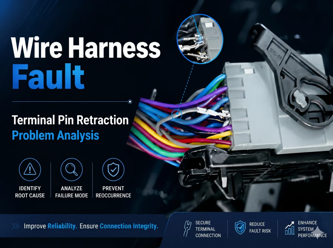 Wire Harness Fault - Terminal Pin Retraction Problem Analysis