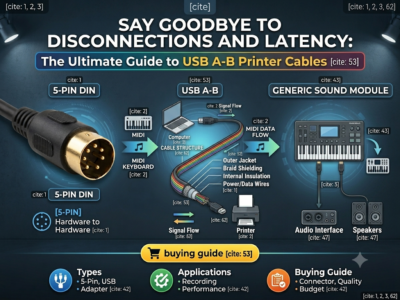USB A-B printer cable selection guide
