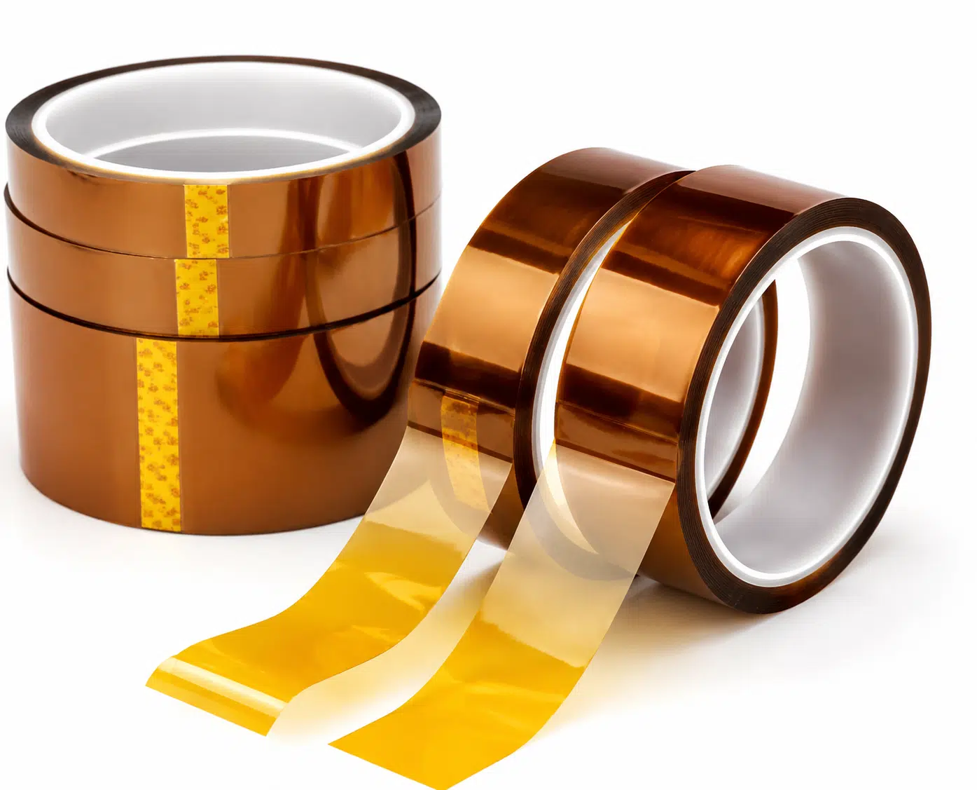 Polyimide tape rolls for electrical insulation