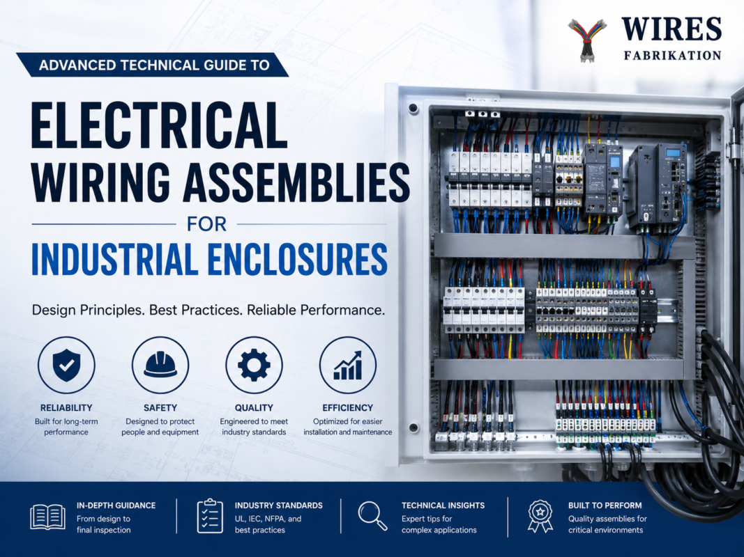 Industrial enclosure wiring design and assembly guide