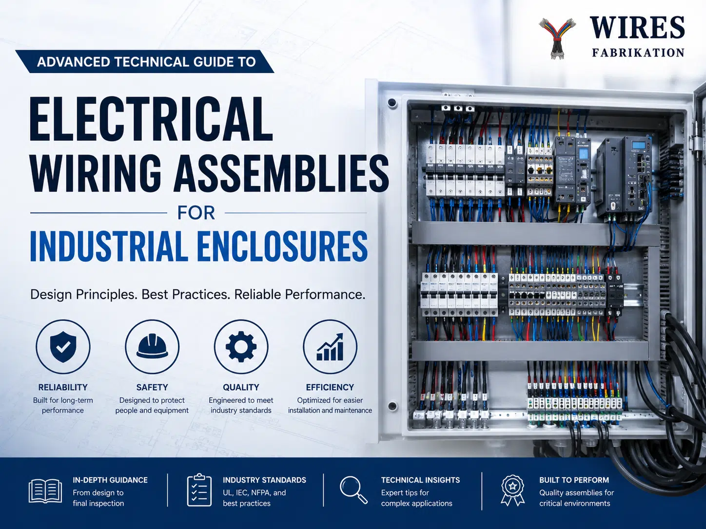 Industrial enclosure wiring design and assembly guide