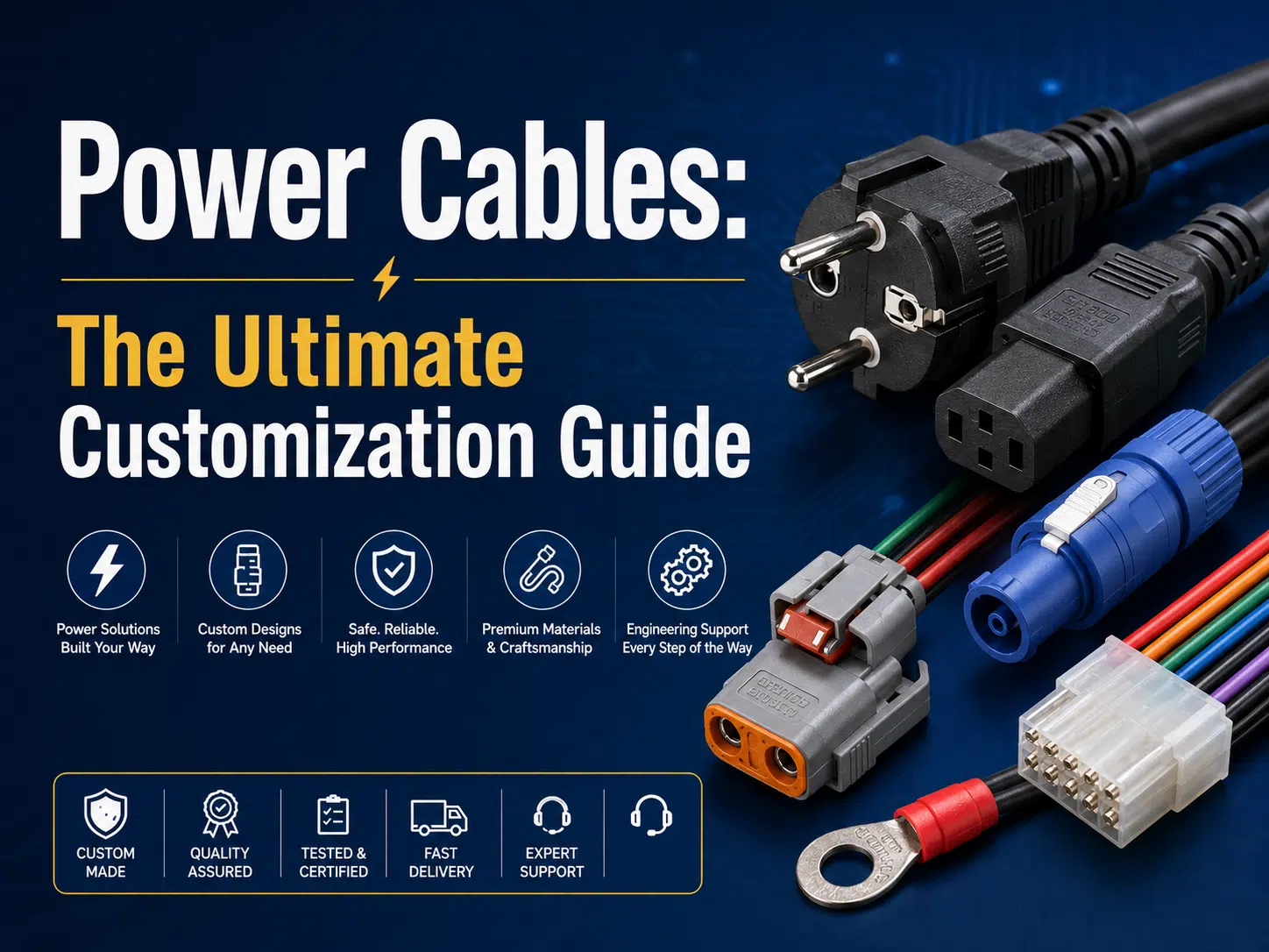 Custom power cable design and selection guide