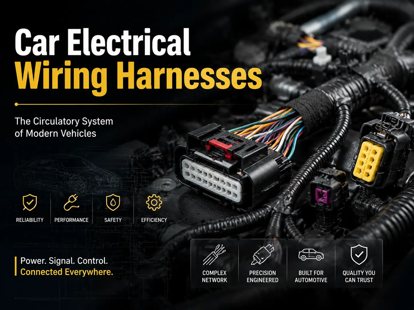 Car electrical wiring harness design and troubleshooting guide