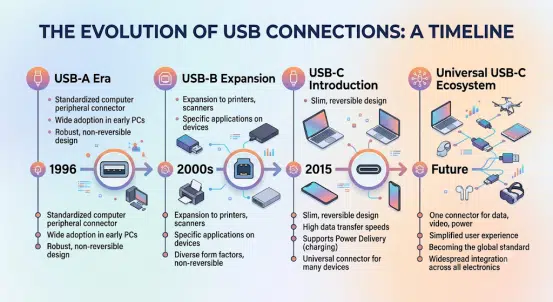 The Evolution of USB Cables