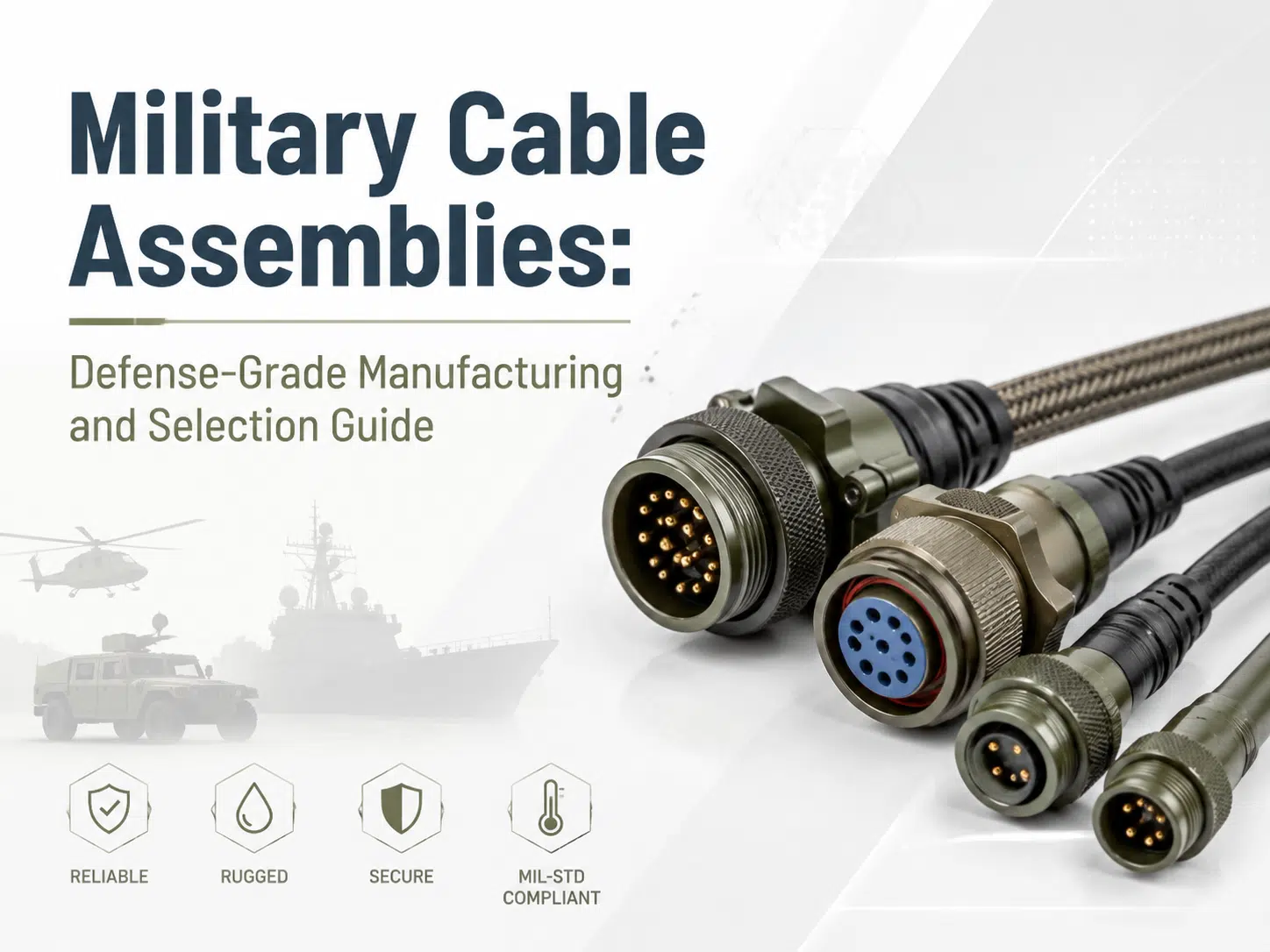 Military cable assembly design and selection guide